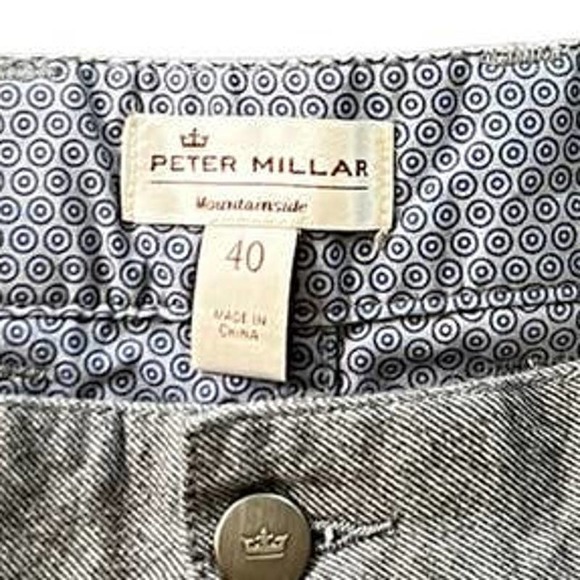 Peter Millar Mountainside Cotton Flannel Men's Pants Size 40 - Picture 3 of 6